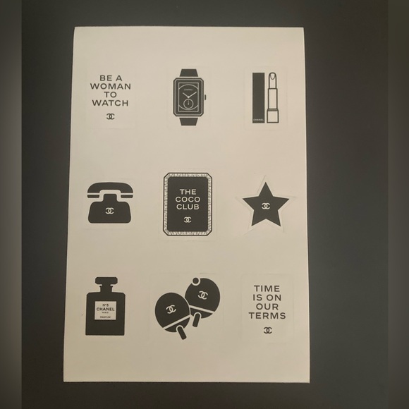 CHANEL Sticker Set - Picture 1 of 2